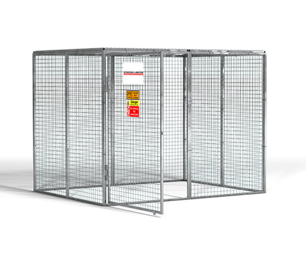 Godzilla Gas Cage - ZIL-GC10 H1800 x W2400 x D1800mm - GGC10 front left standard