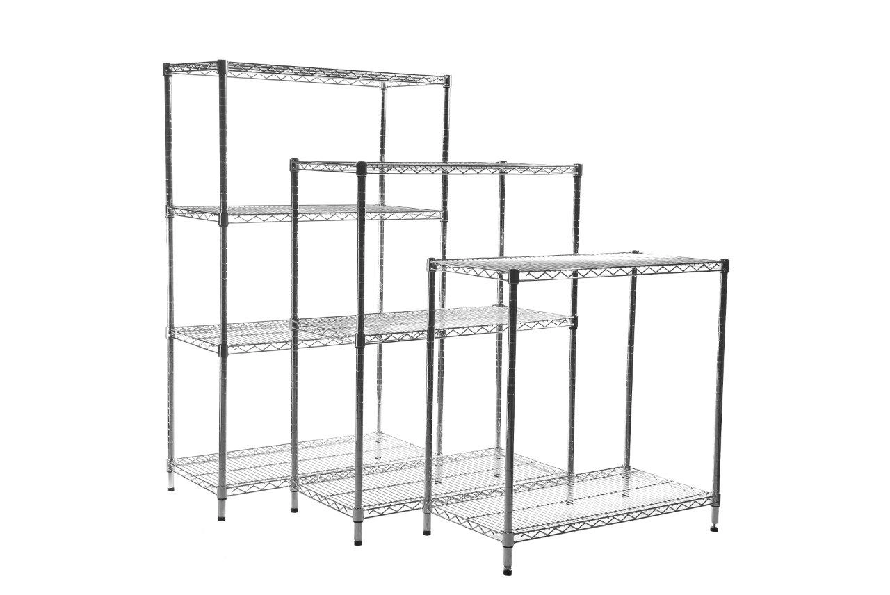 Chrome Wire Shelving - Stakrak