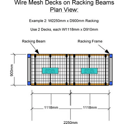 Wire Mesh Decking - wire decks 2