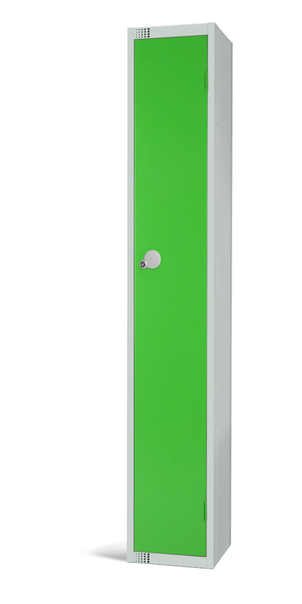 Economy Lockers - Single Door Green scaled
