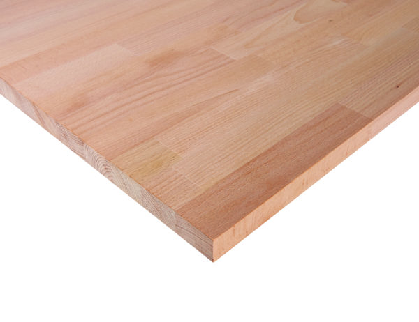 Heavy Duty Workbench - Beech Worktop 1 scaled