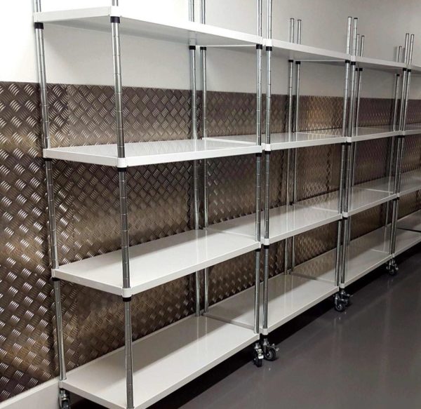 Epoxy Coated Solid Shelving - Epoxy Coated Shelving