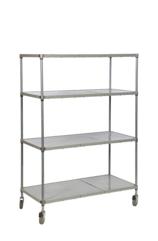 Plastic+ Solid Shelving - 4 Tier Solid Mobile 673x1024 1